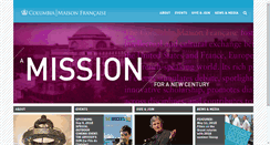 Desktop Screenshot of maisonfrancaise.org